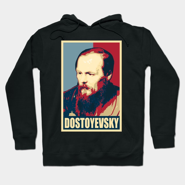 Fyodor Dostoyevsjy Hoodie by Nerd_art